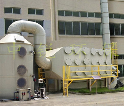 专业净化，高效减排 中锐厂家直销济宁喷漆废气处理设备